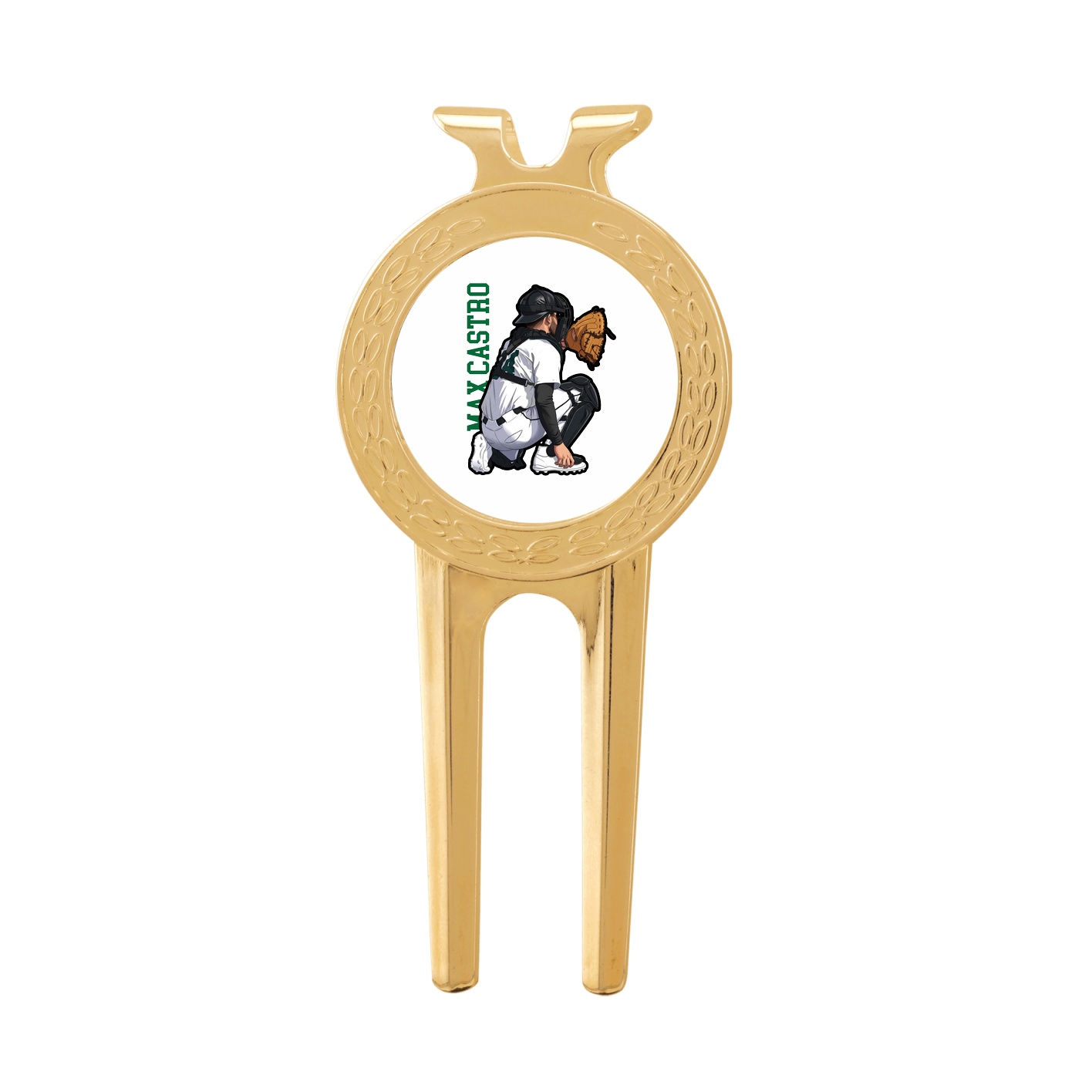Divot Tool with Ball Marker — Name Vertical in Classic