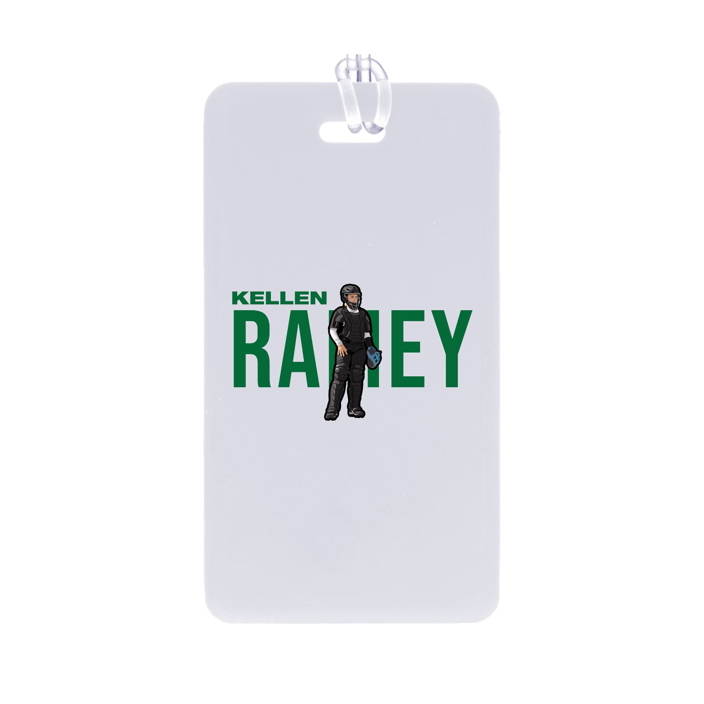 Bag Tag — Player Name in Classic