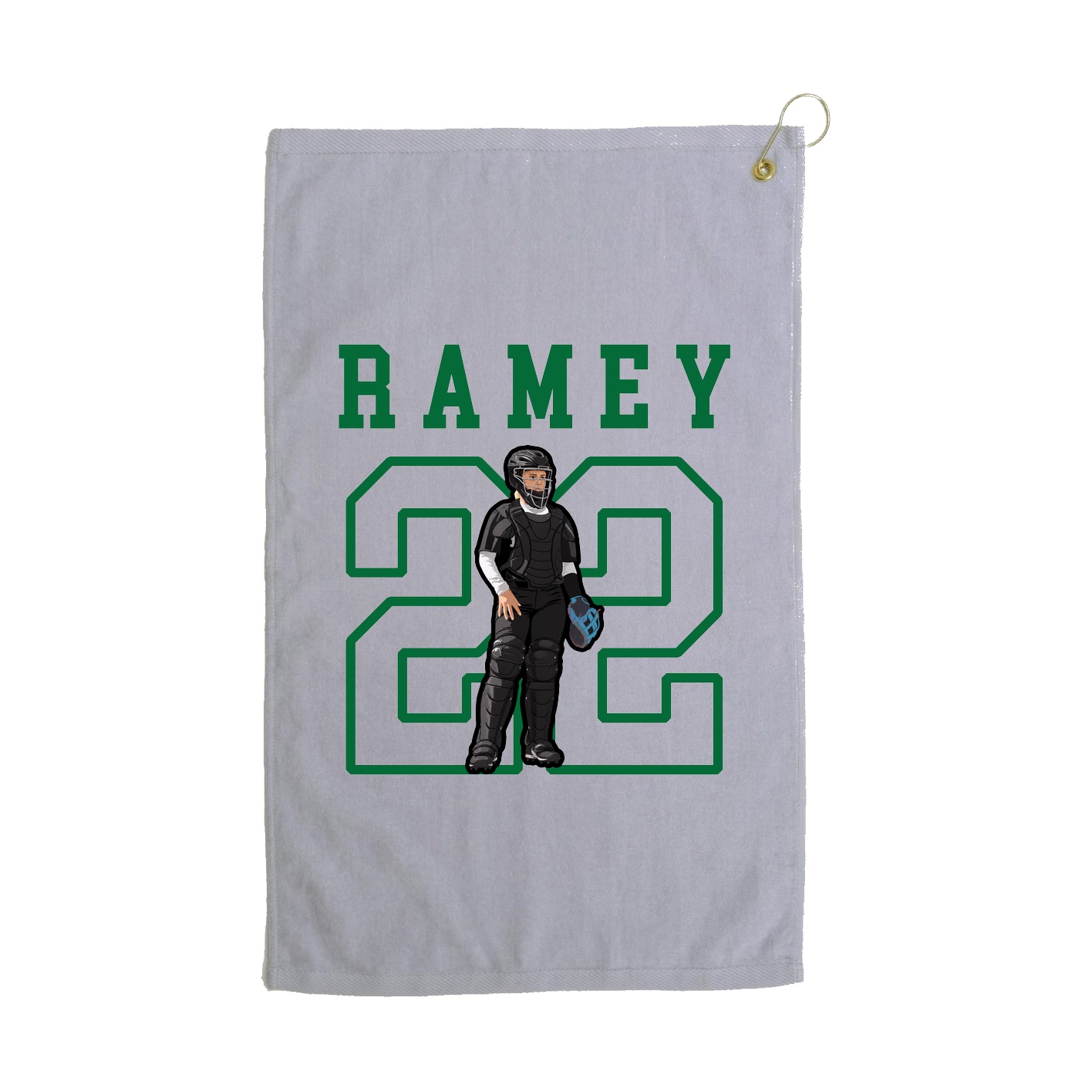 Golf Towel — Shirsey in Grey