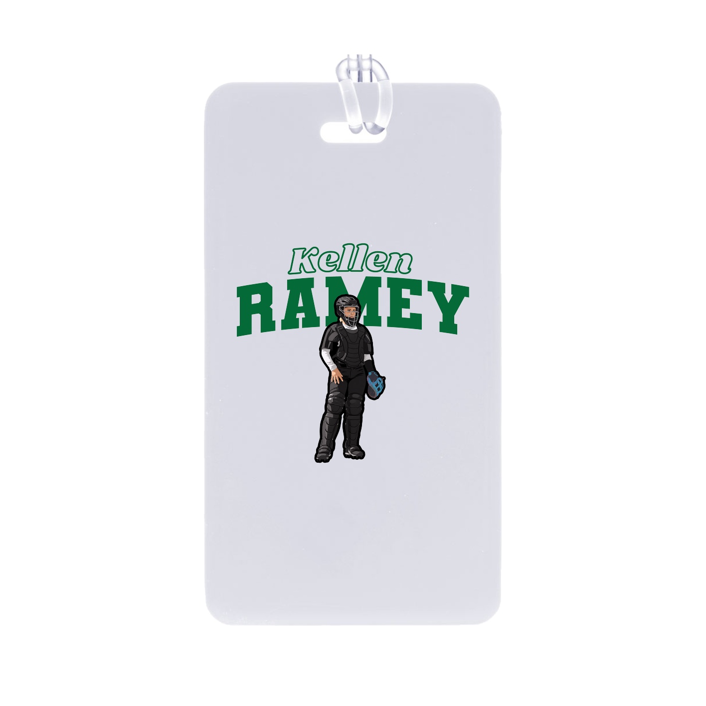 Bag Tag — Name Arch in Classic