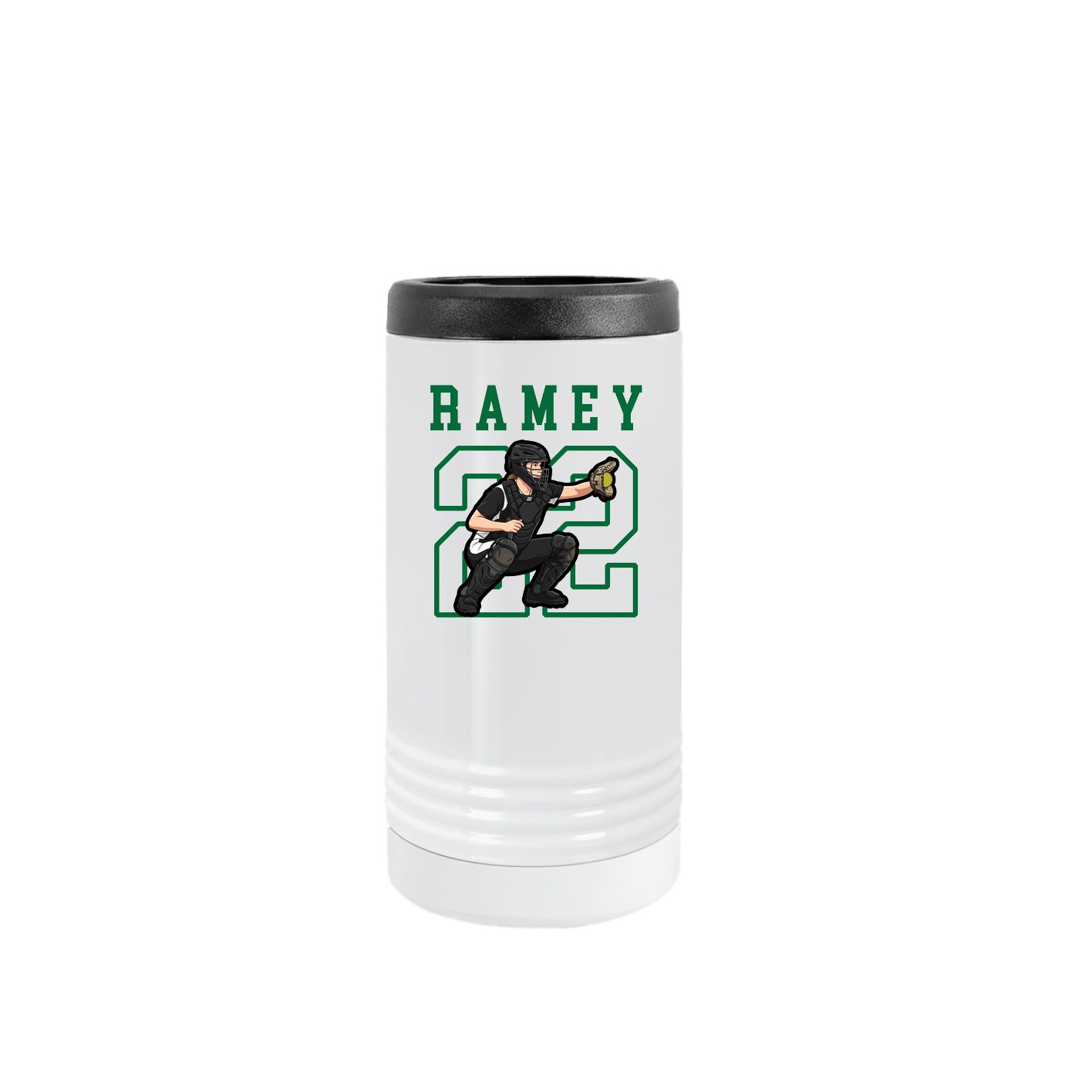 Slim Beverage Holder — Shirsey in White