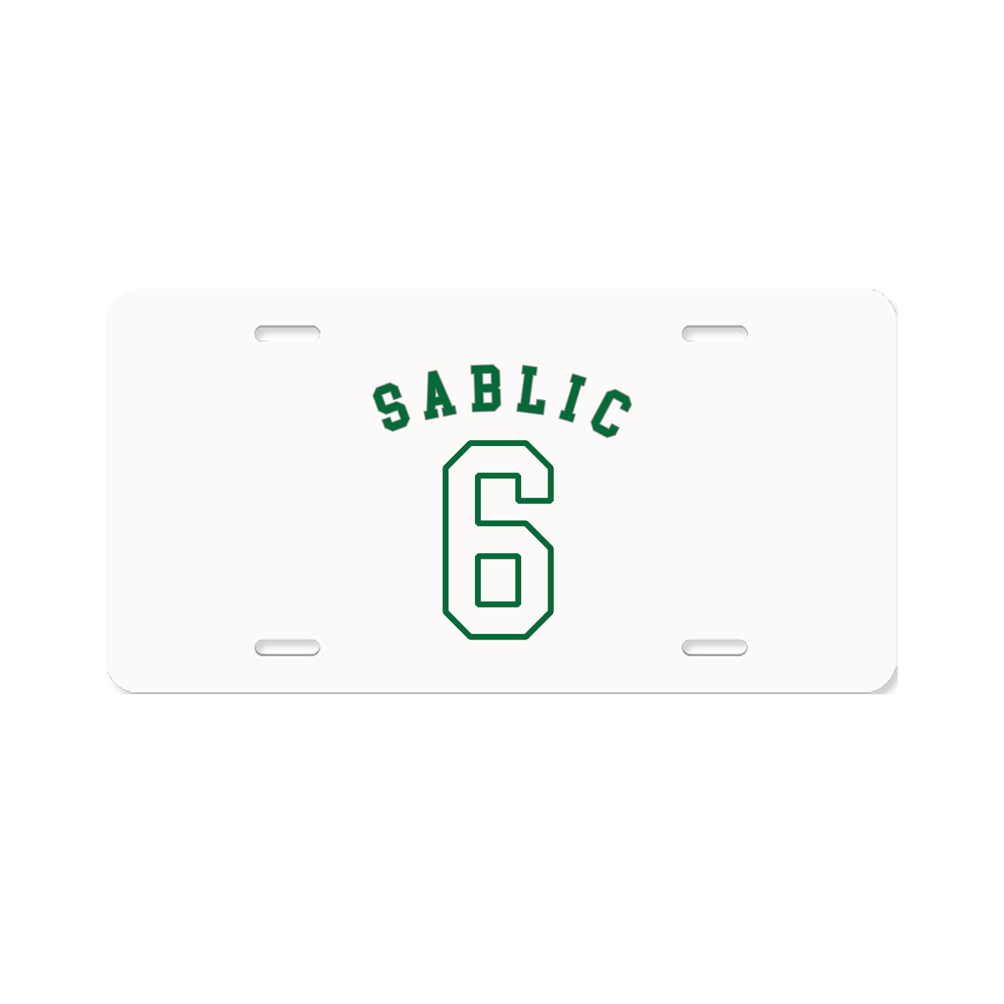 License Plate — Shirsey Arch in Classic