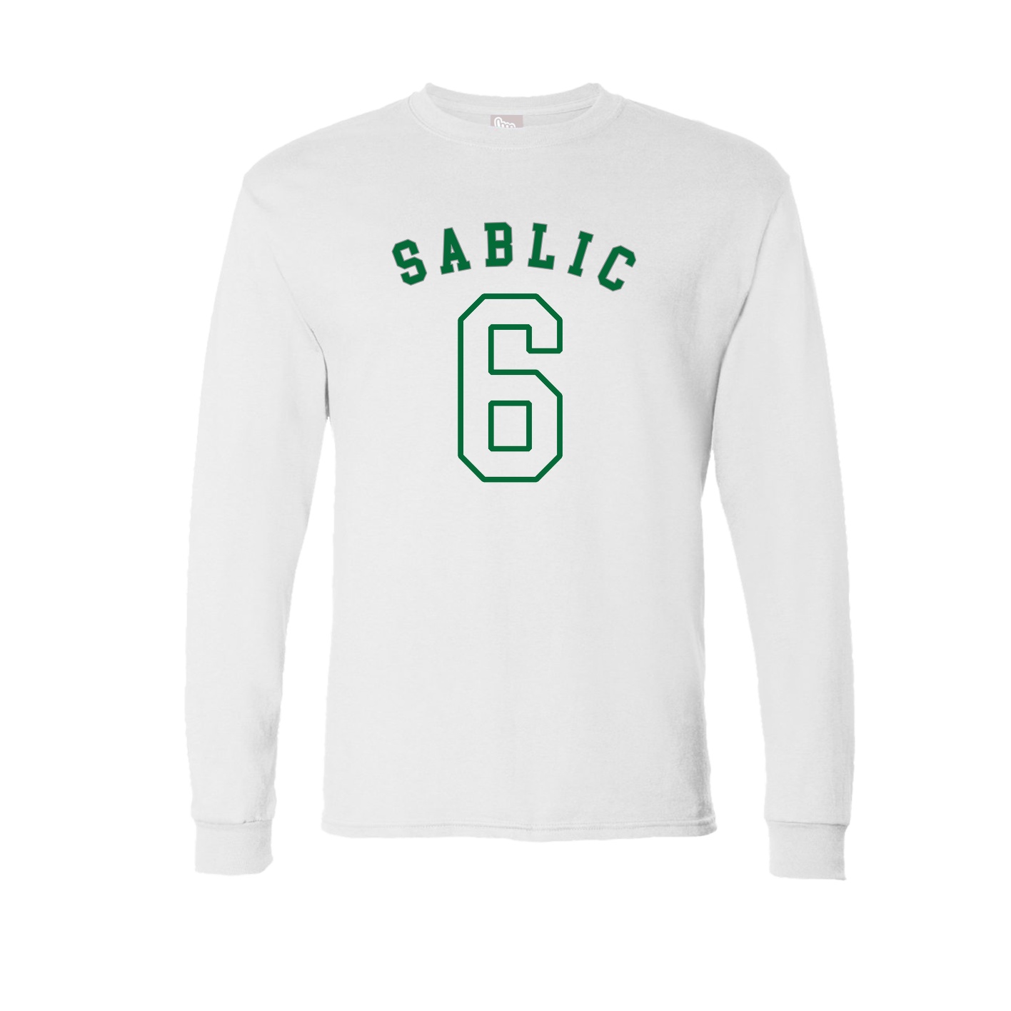 Long Sleeve Tee — Shirsey Arch in White