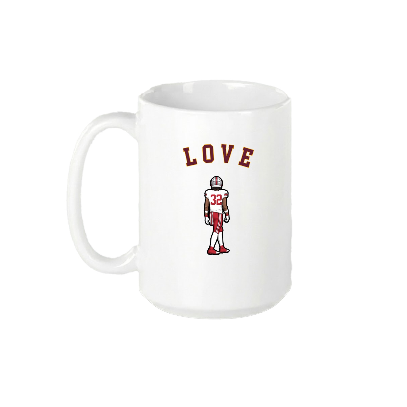 15oz Coffee Mug — Shirsey Arch in White