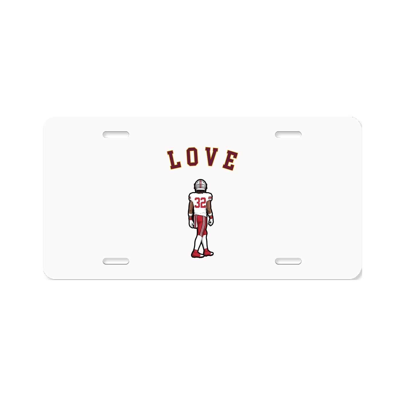 License Plate — Shirsey Arch in Classic