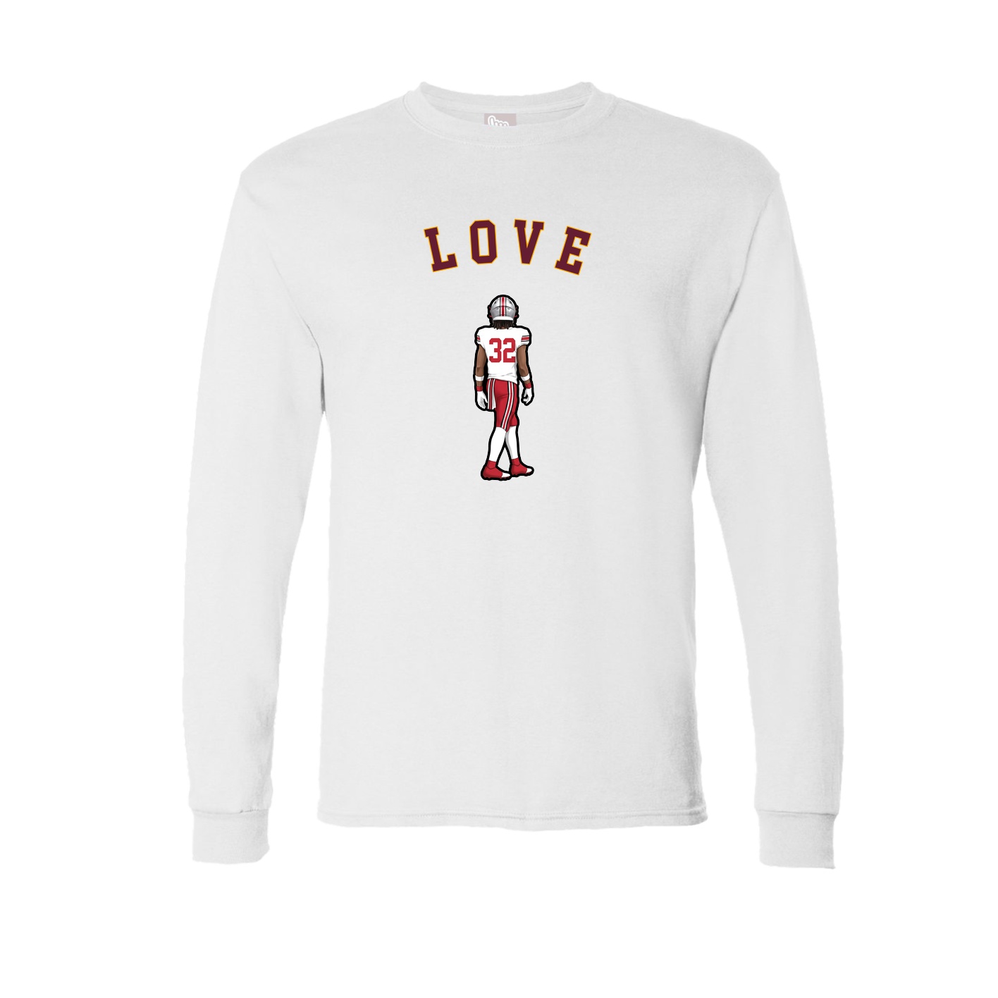Long Sleeve Tee — Shirsey Arch in White