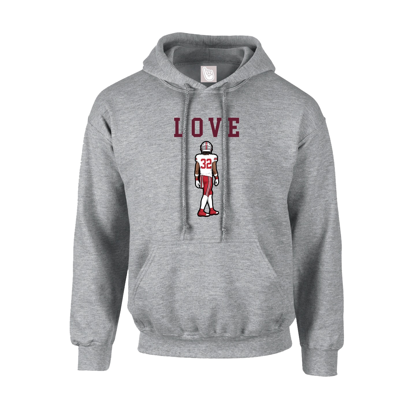 Hoodie — Shirsey in Grey