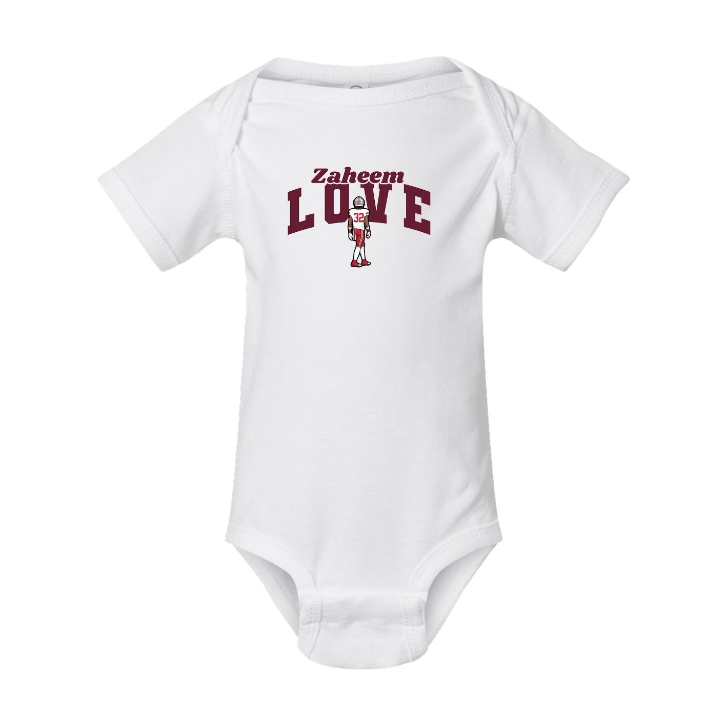 Baby Onesie — Signature Arch in White