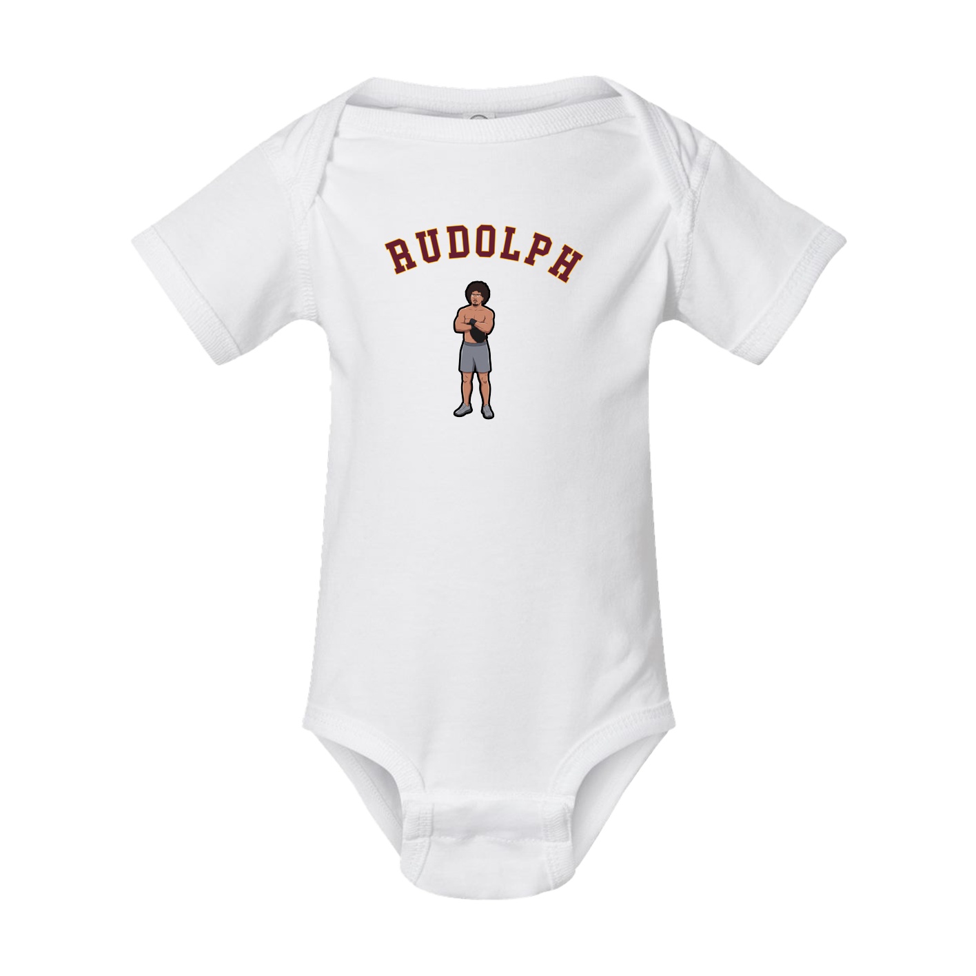 Baby Onesie — Shirsey Arch in White