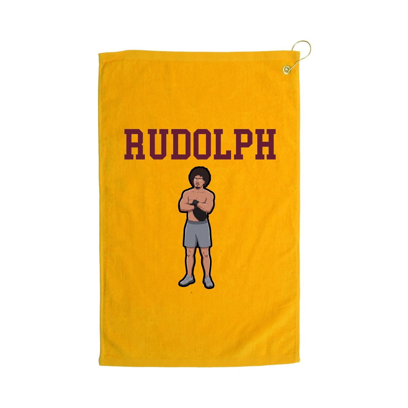 Golf Towel — Shirsey in Gold