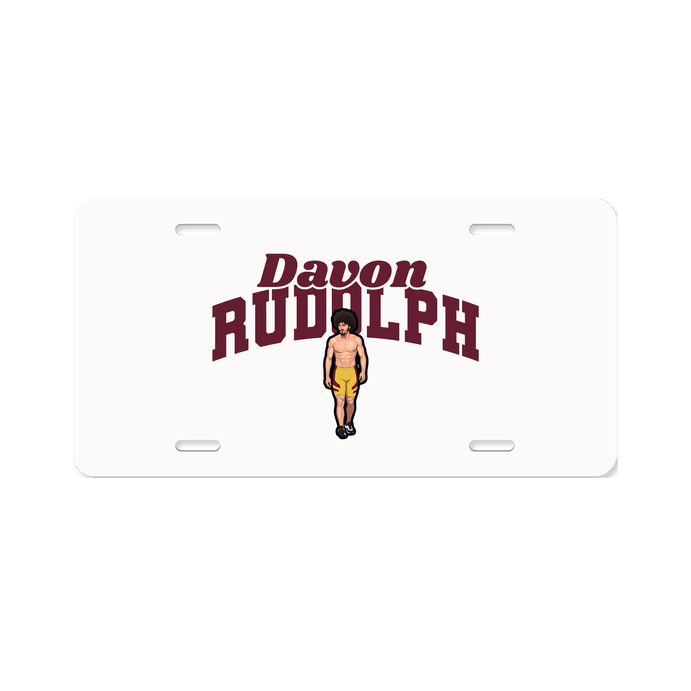 License Plate — Signature Arch in Classic