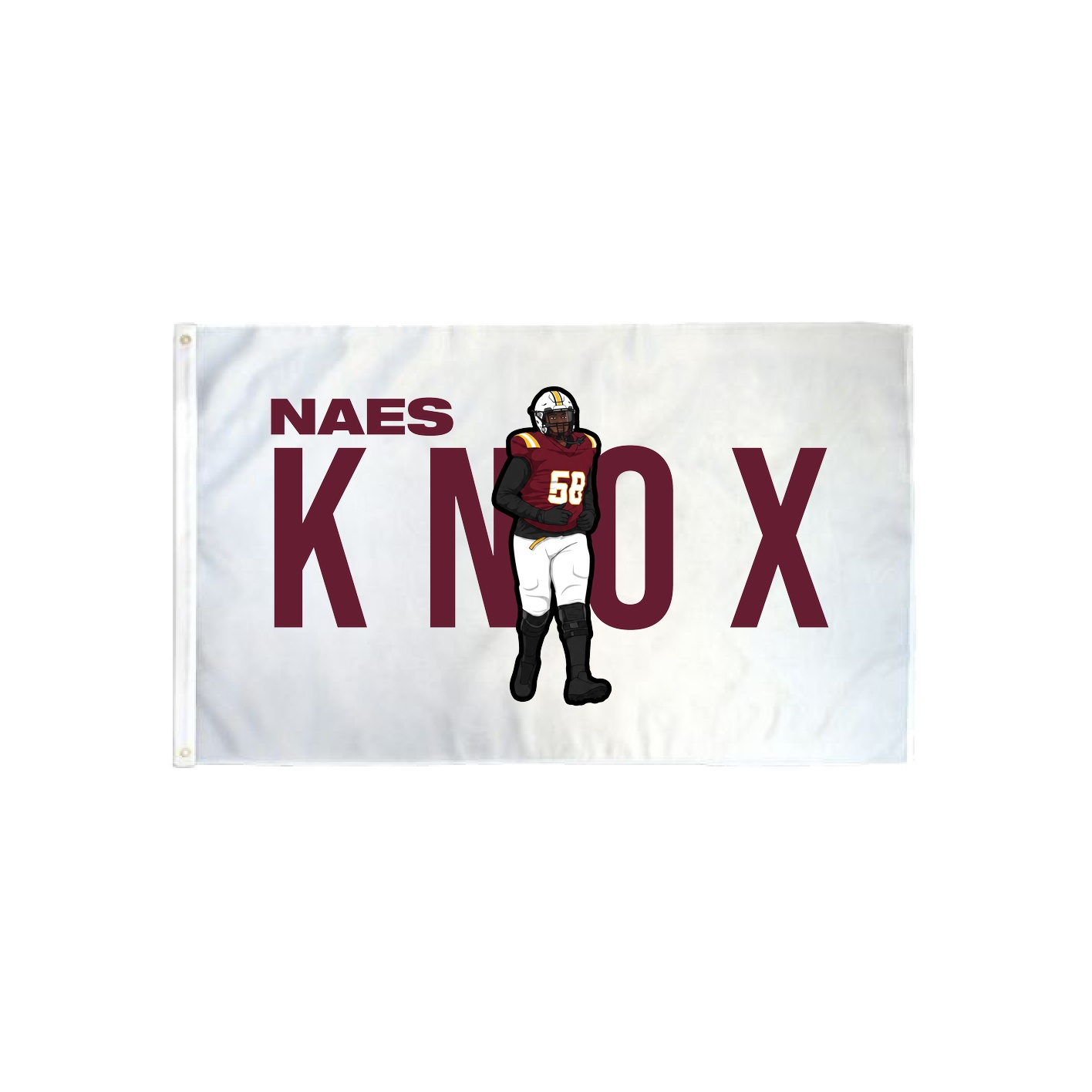 3x5 Flag — Player Name in Classic