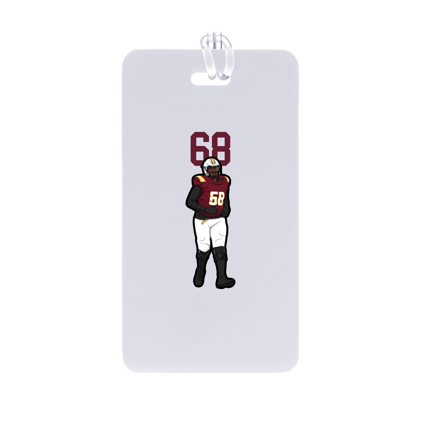 Bag Tag — Number Top in Classic