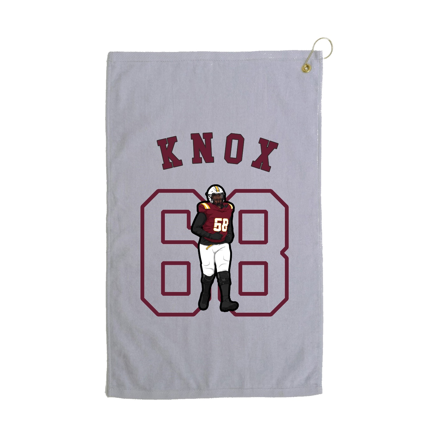 Golf Towel — Shirsey Arch in Grey