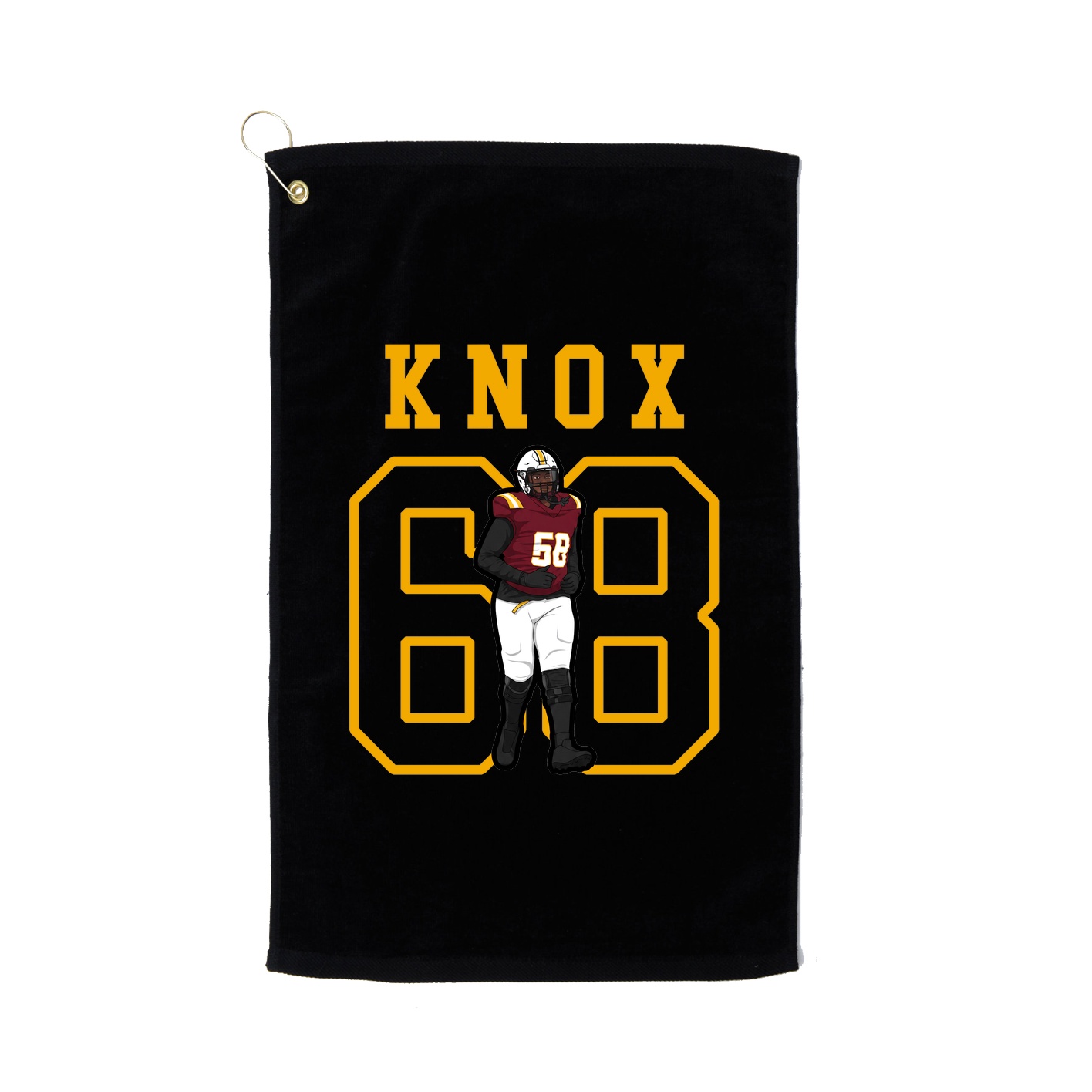 Golf Towel — Shirsey in Black