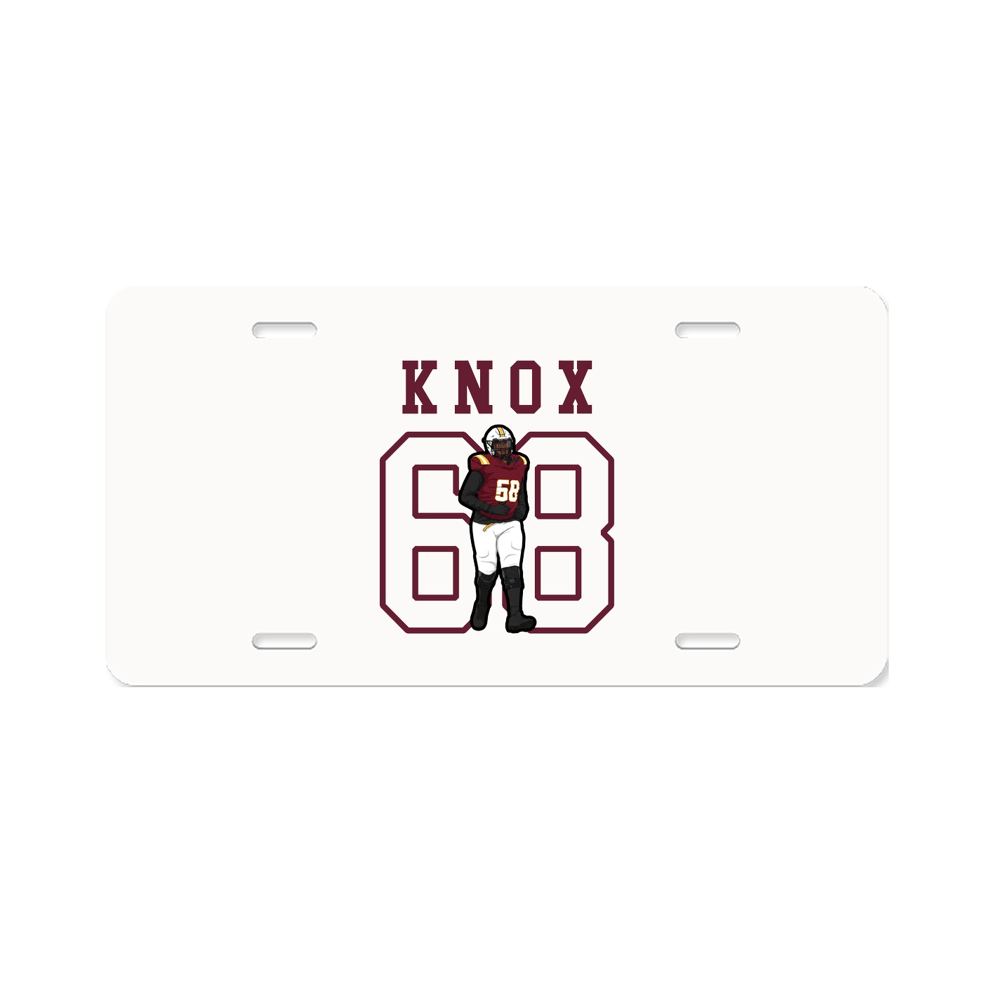 License Plate — Shirsey in Classic