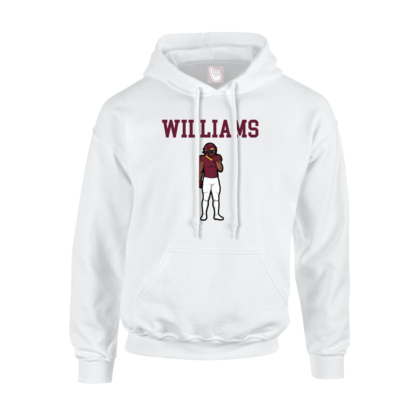 Youth Hoodie — Shirsey in White