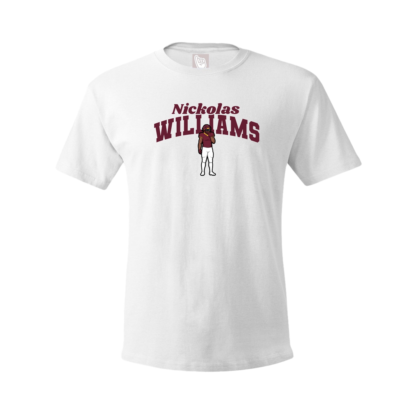 Tee — Signature Arch in White