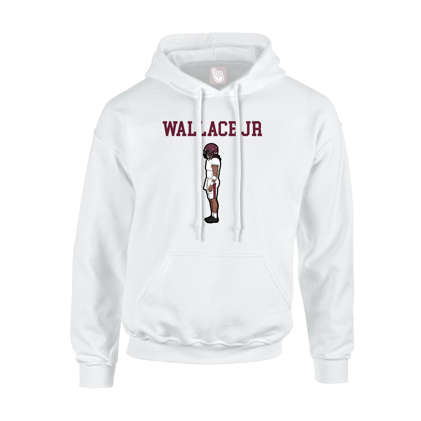 Youth Hoodie — Shirsey in White