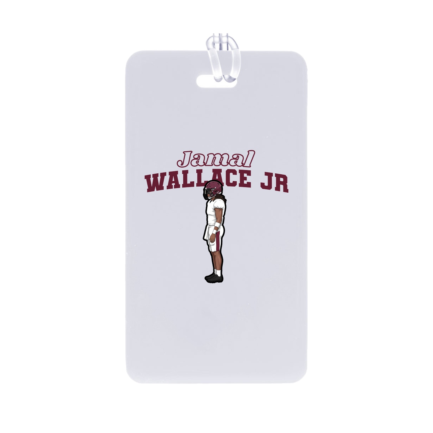 Bag Tag — Name Arch in Classic