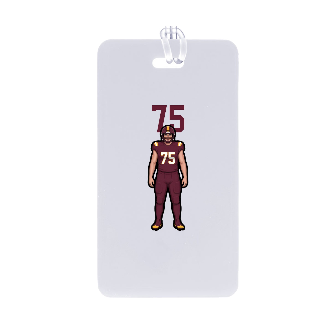 Bag Tag — Number Top in Classic