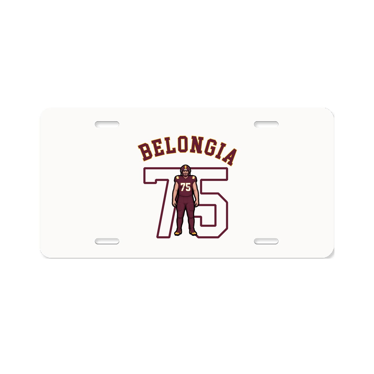 License Plate — Shirsey Arch in Classic