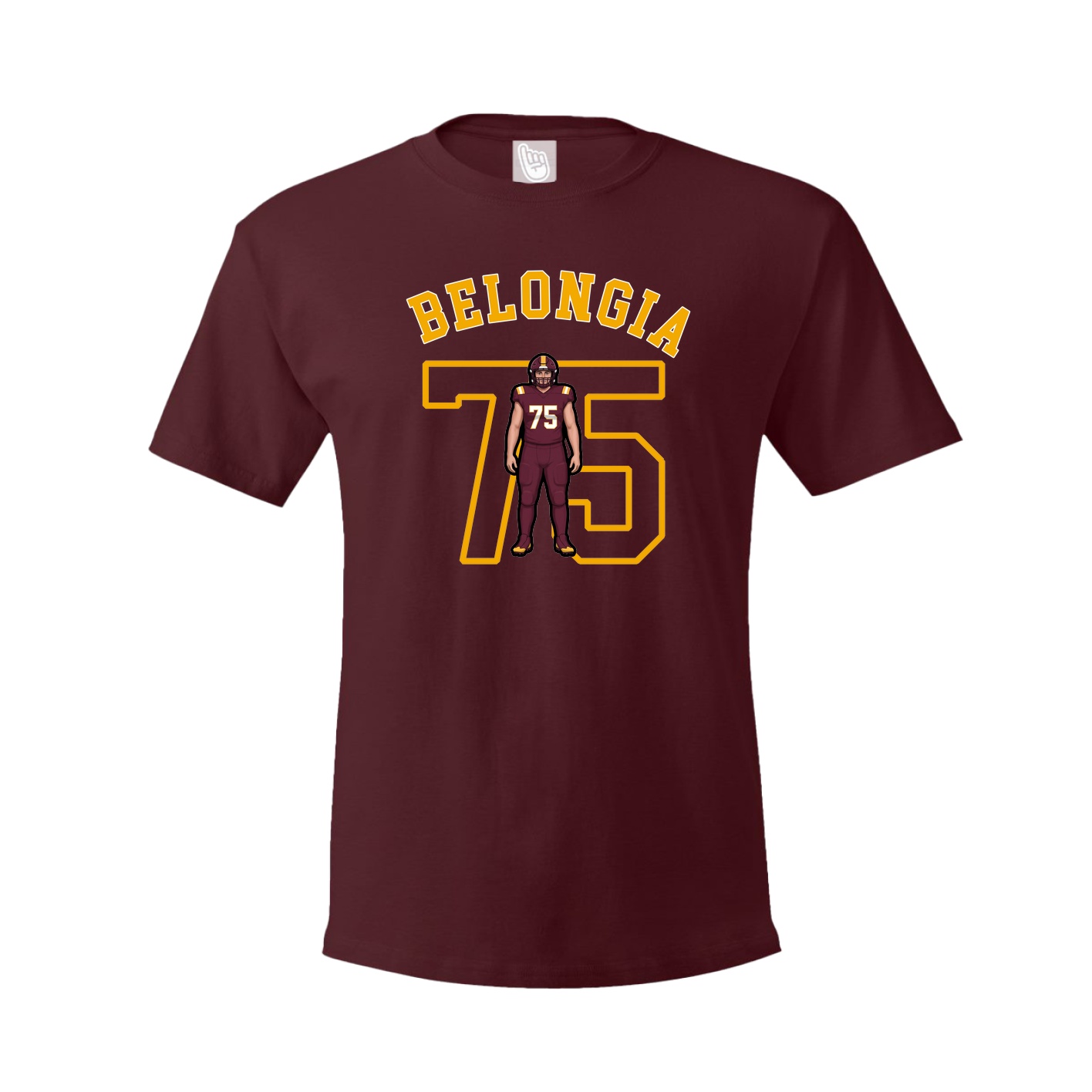 Youth Tee — Shirsey Arch in Maroon