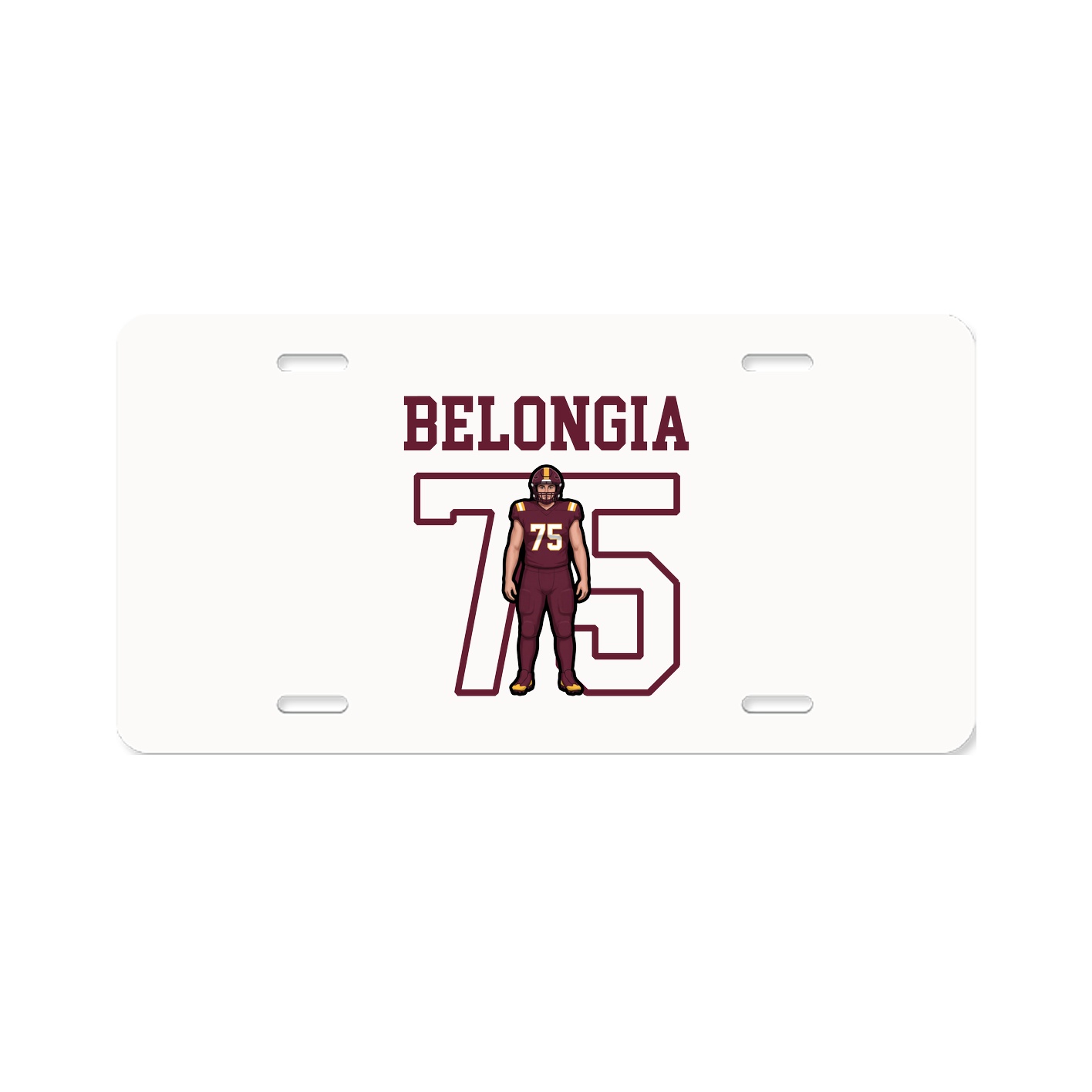 License Plate — Shirsey in Classic