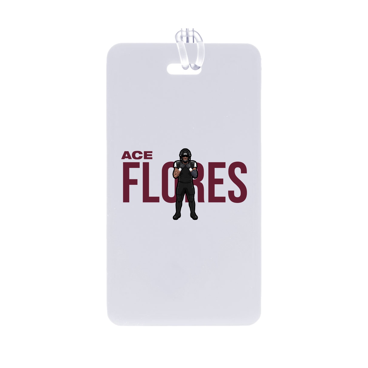 Bag Tag — Player Name in Classic