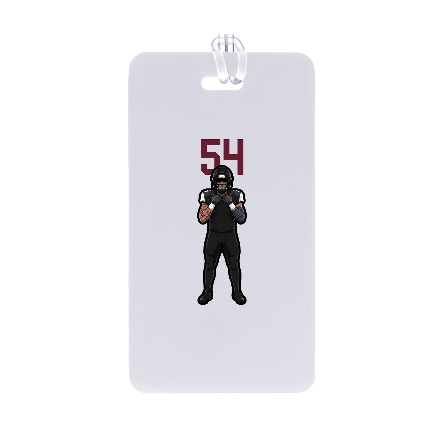 Bag Tag — Number Top in Classic
