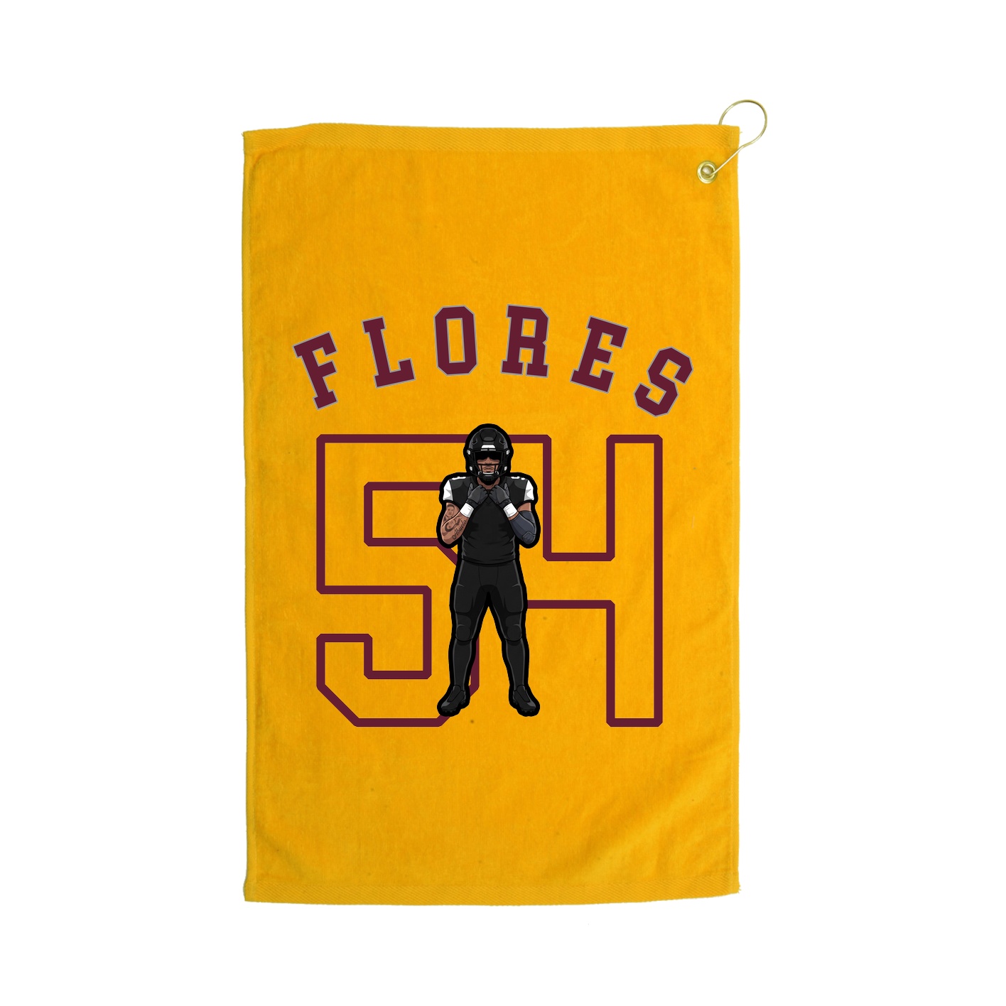 Golf Towel — Shirsey Arch in Gold