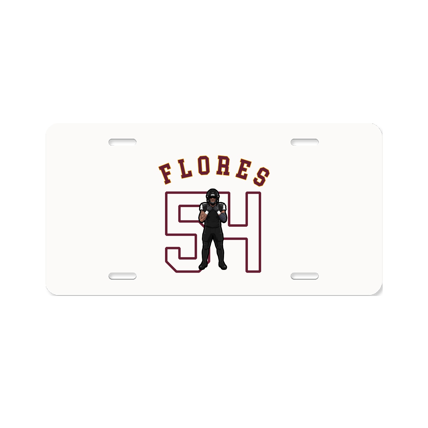 License Plate — Shirsey Arch in Classic