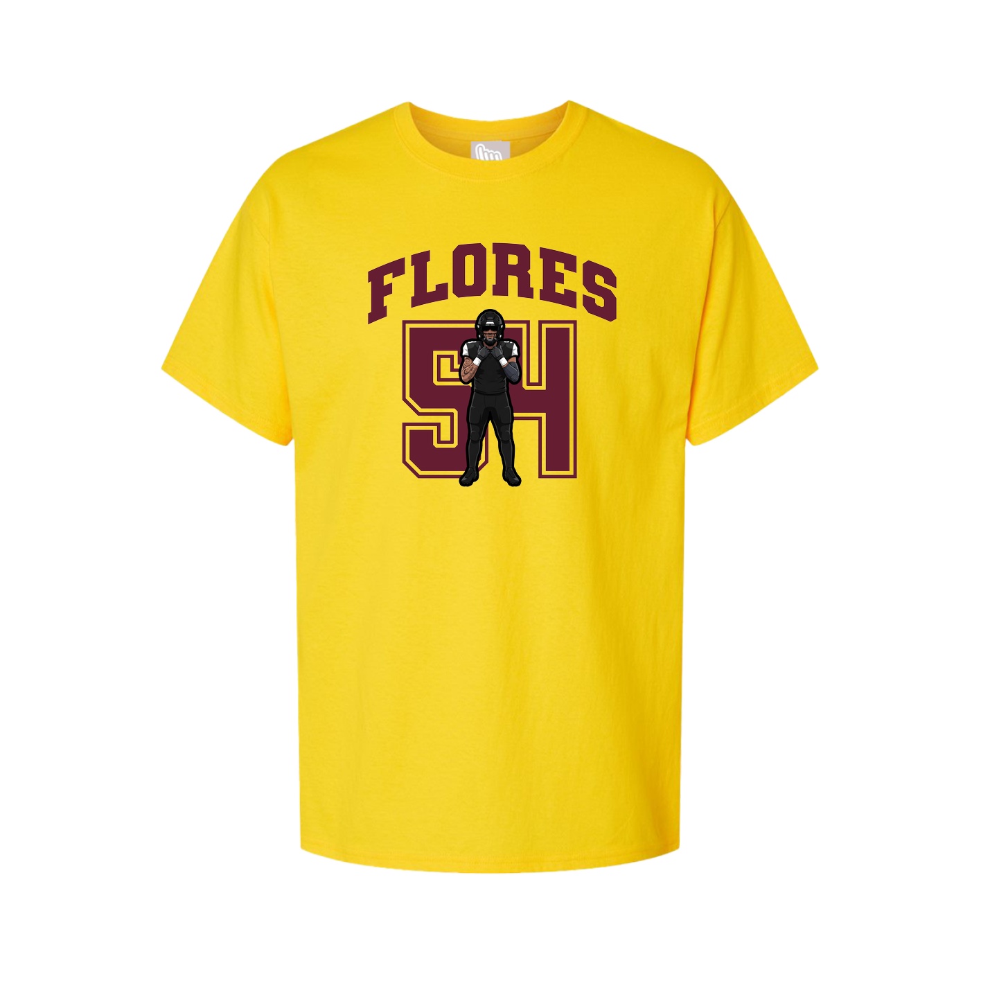 Tee — Number in Gold