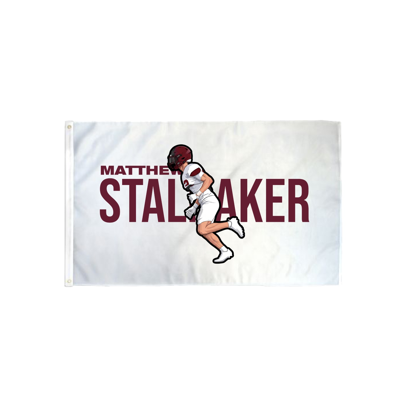3x5 Flag — Player Name in Classic