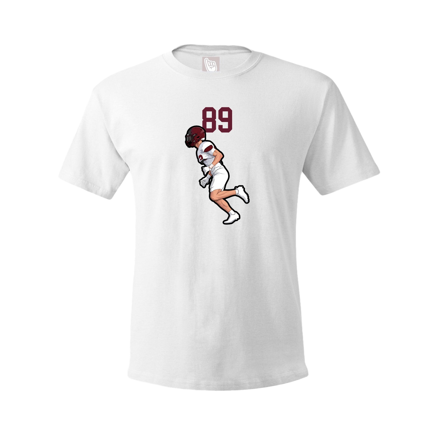 Tee — Number Top in White