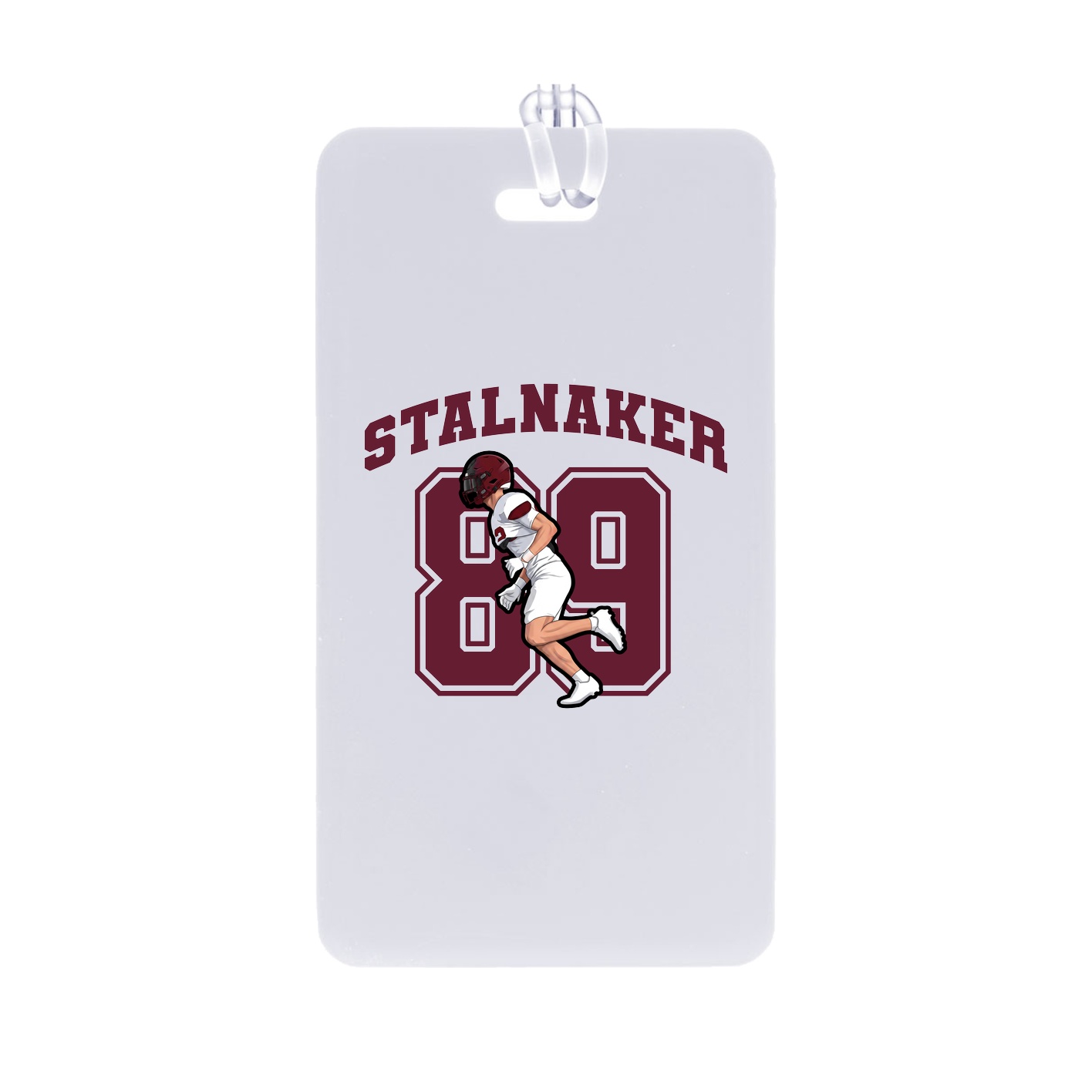 Bag Tag — Number in Classic