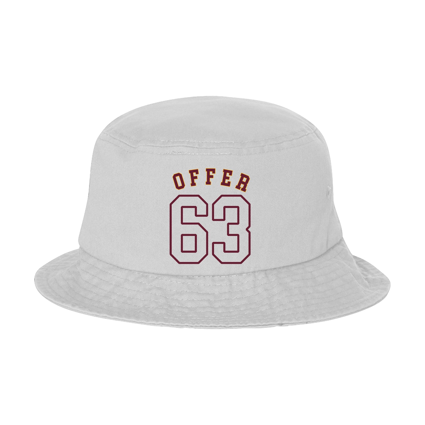 Bucket Cap — Shirsey Arch in White