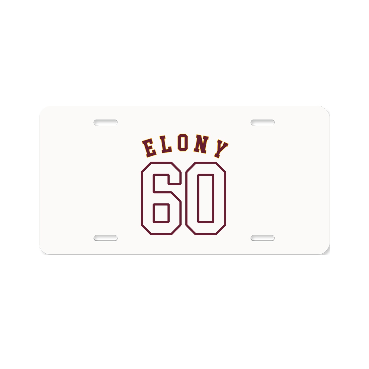 License Plate — Shirsey Arch in Classic