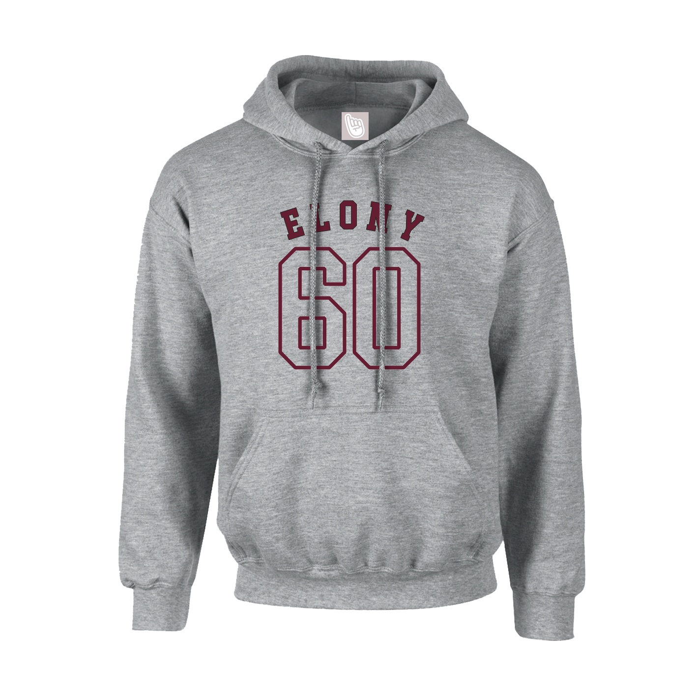 Youth Hoodie — Shirsey Arch in Grey