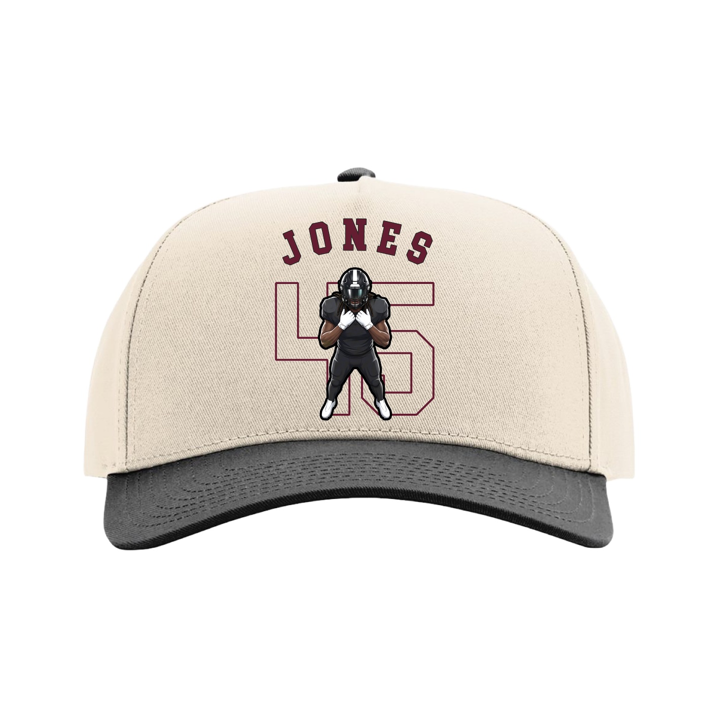 Full Fabric Five-Panel Champ Cap