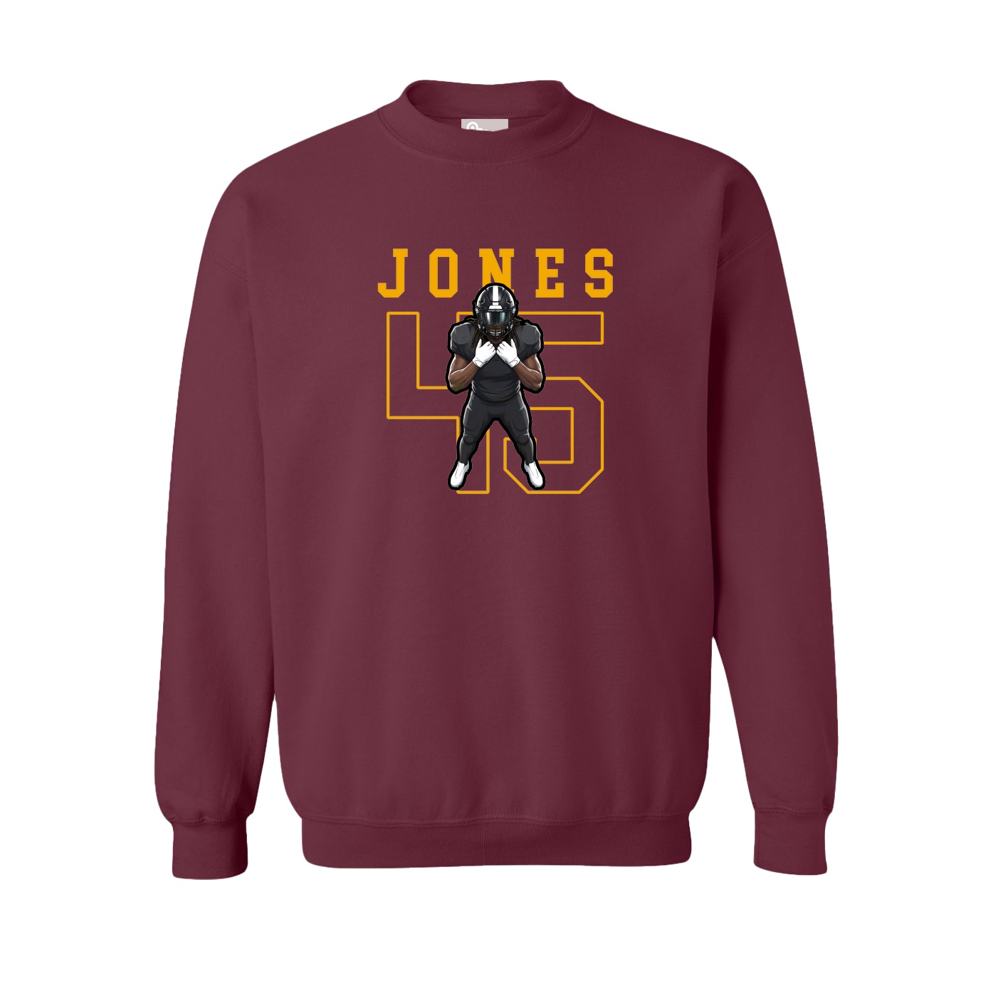 Fleece Crew — Shirsey in Maroon