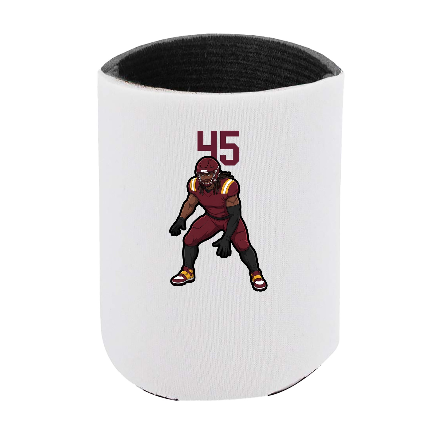 Can Holder — Number Top in White