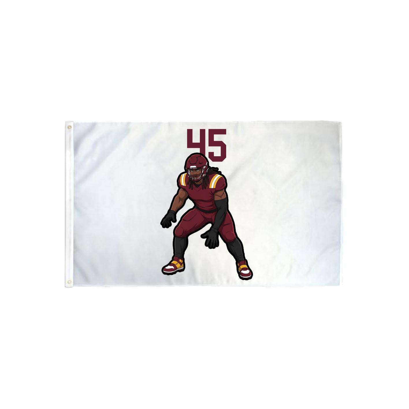 3x5 Flag — Number Top in Classic