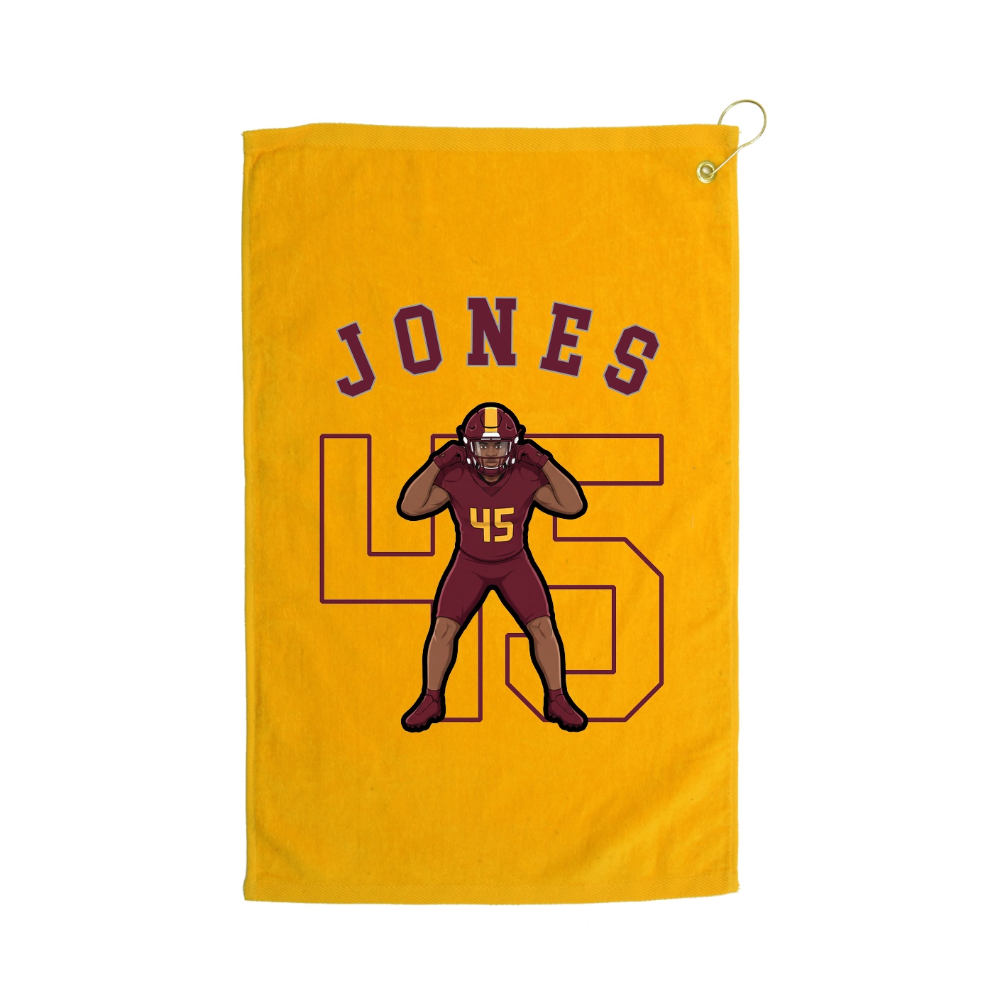 Golf Towel — Shirsey Arch in Gold