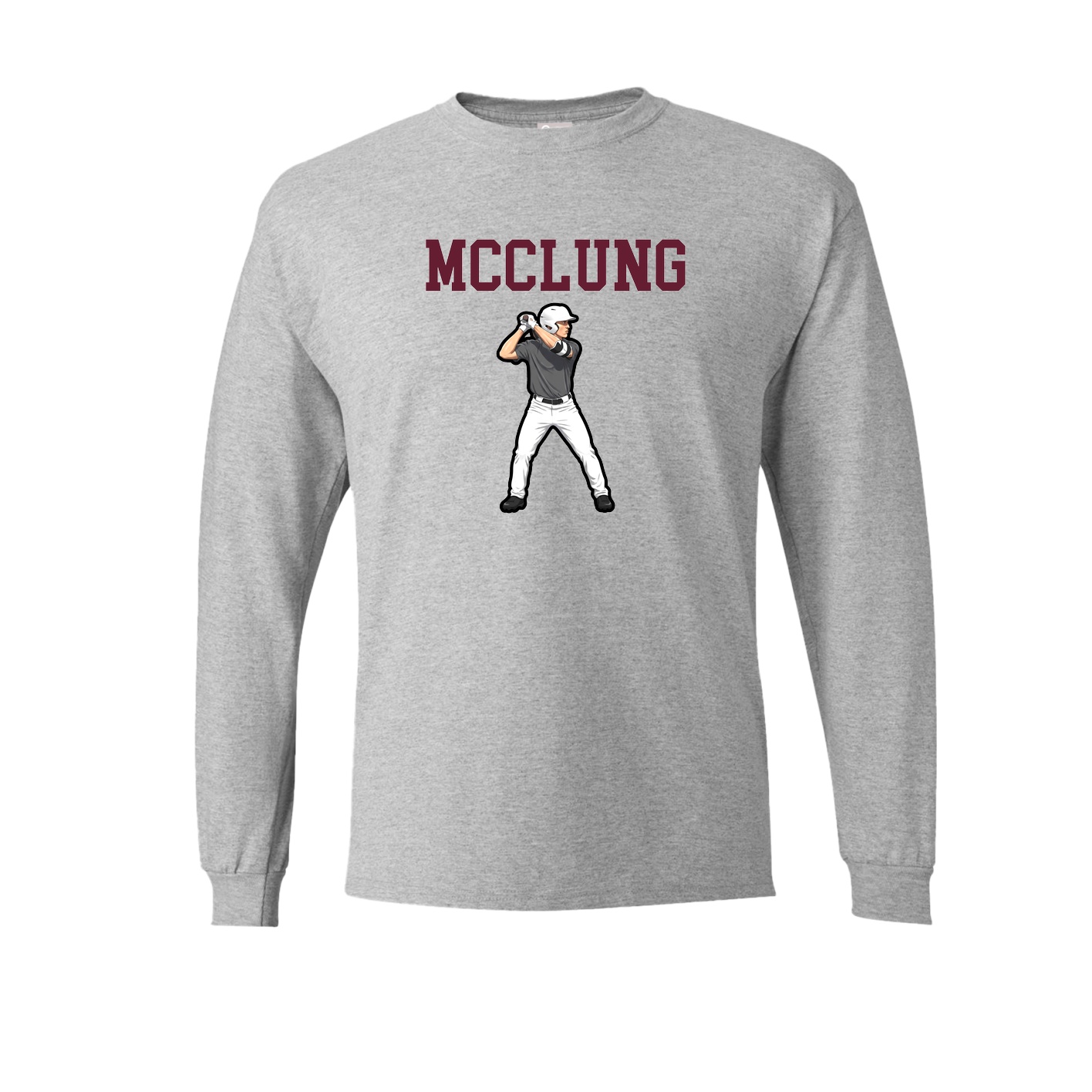 Long Sleeve Tee — Shirsey in Grey
