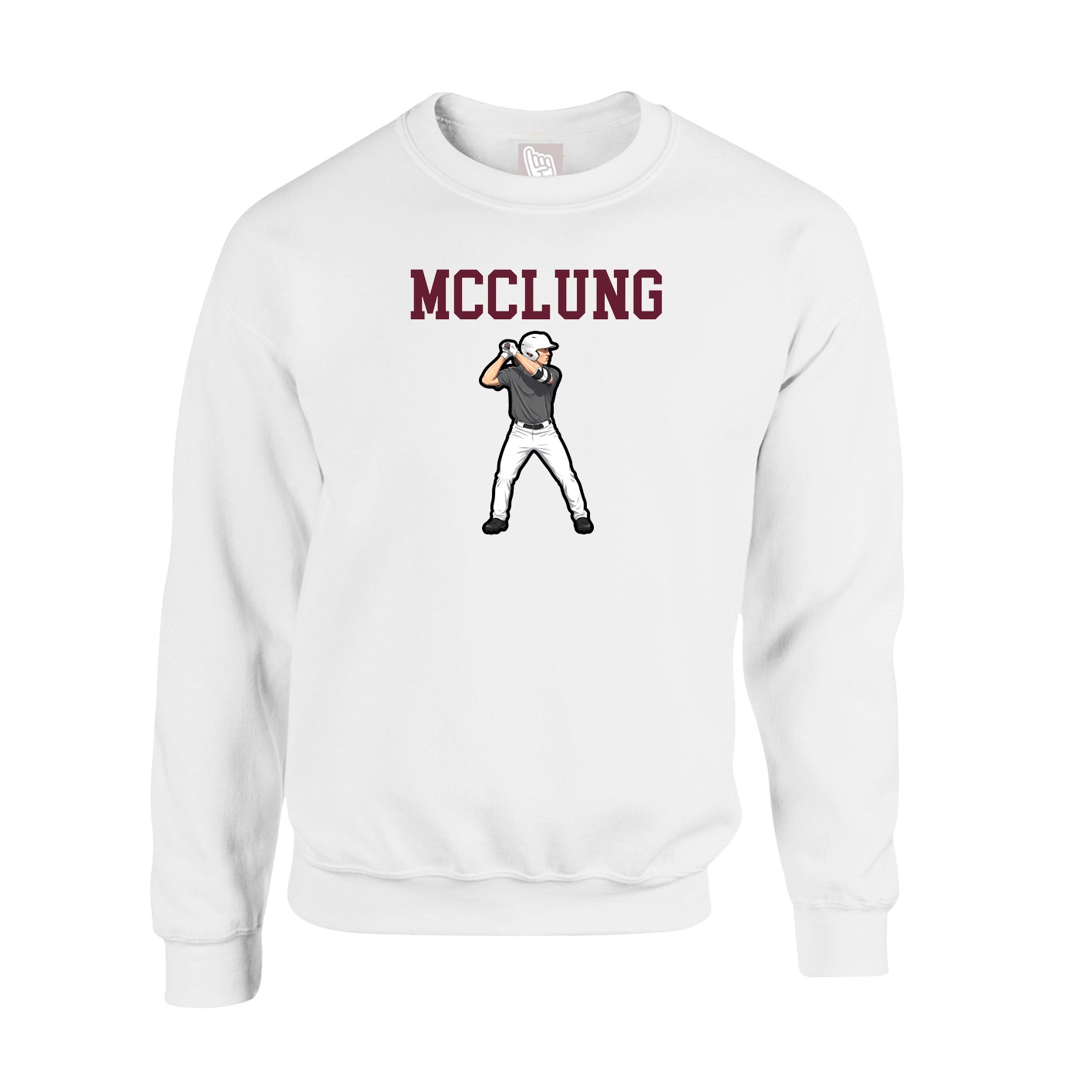 Fleece Crew — Shirsey in White