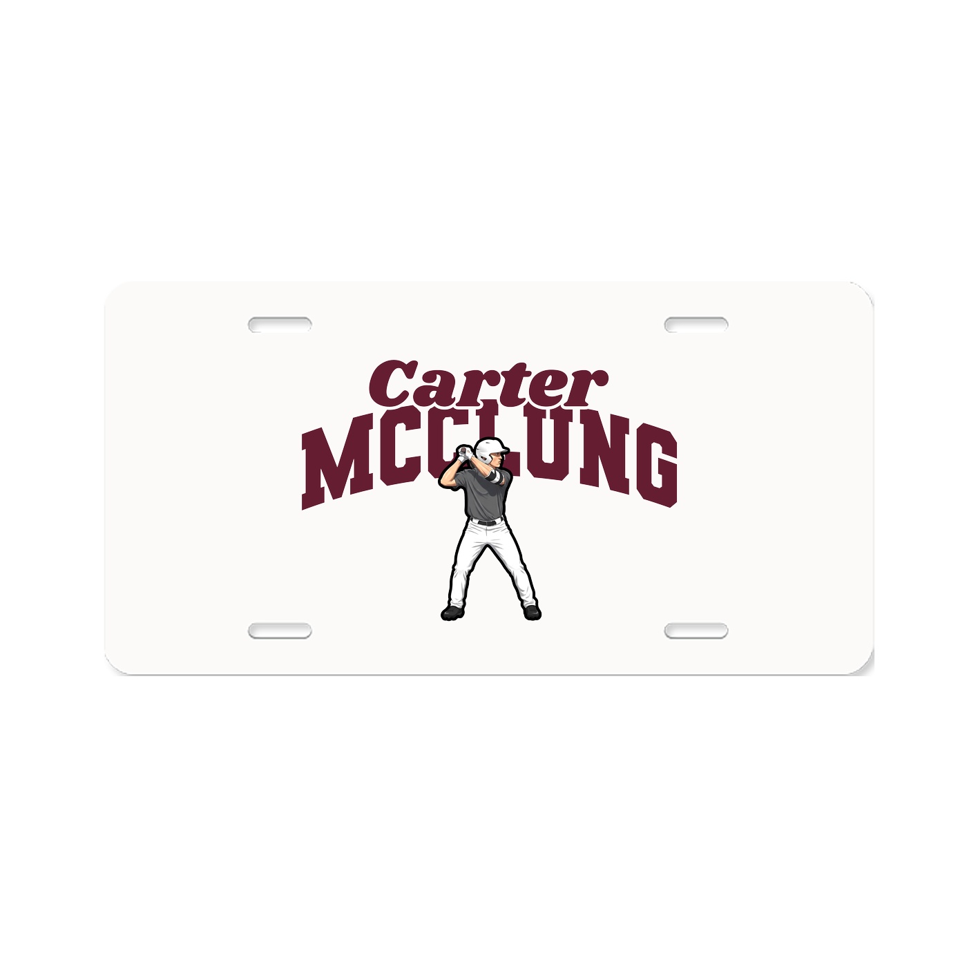 License Plate — Signature Arch in Classic