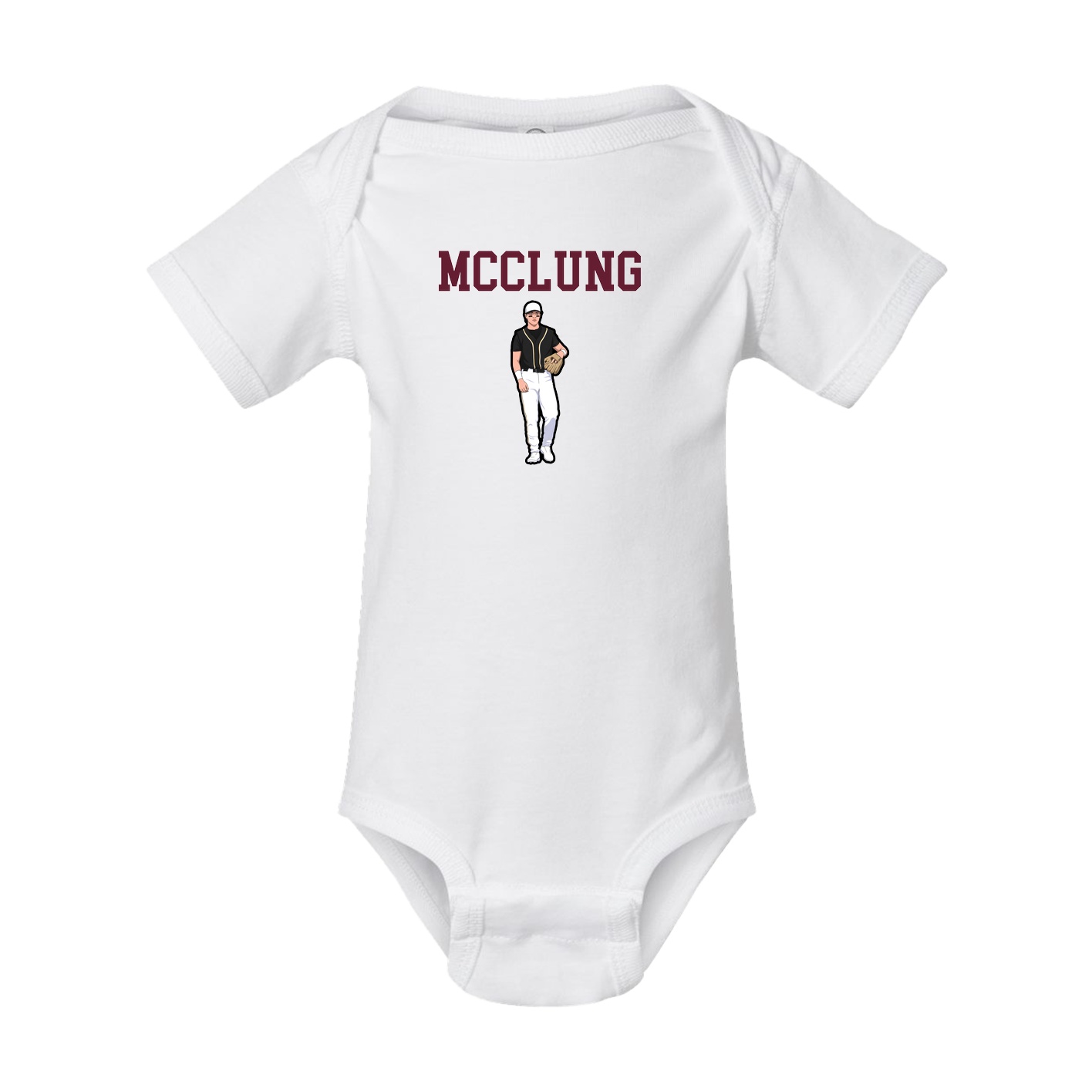 Baby Onesie — Shirsey in White