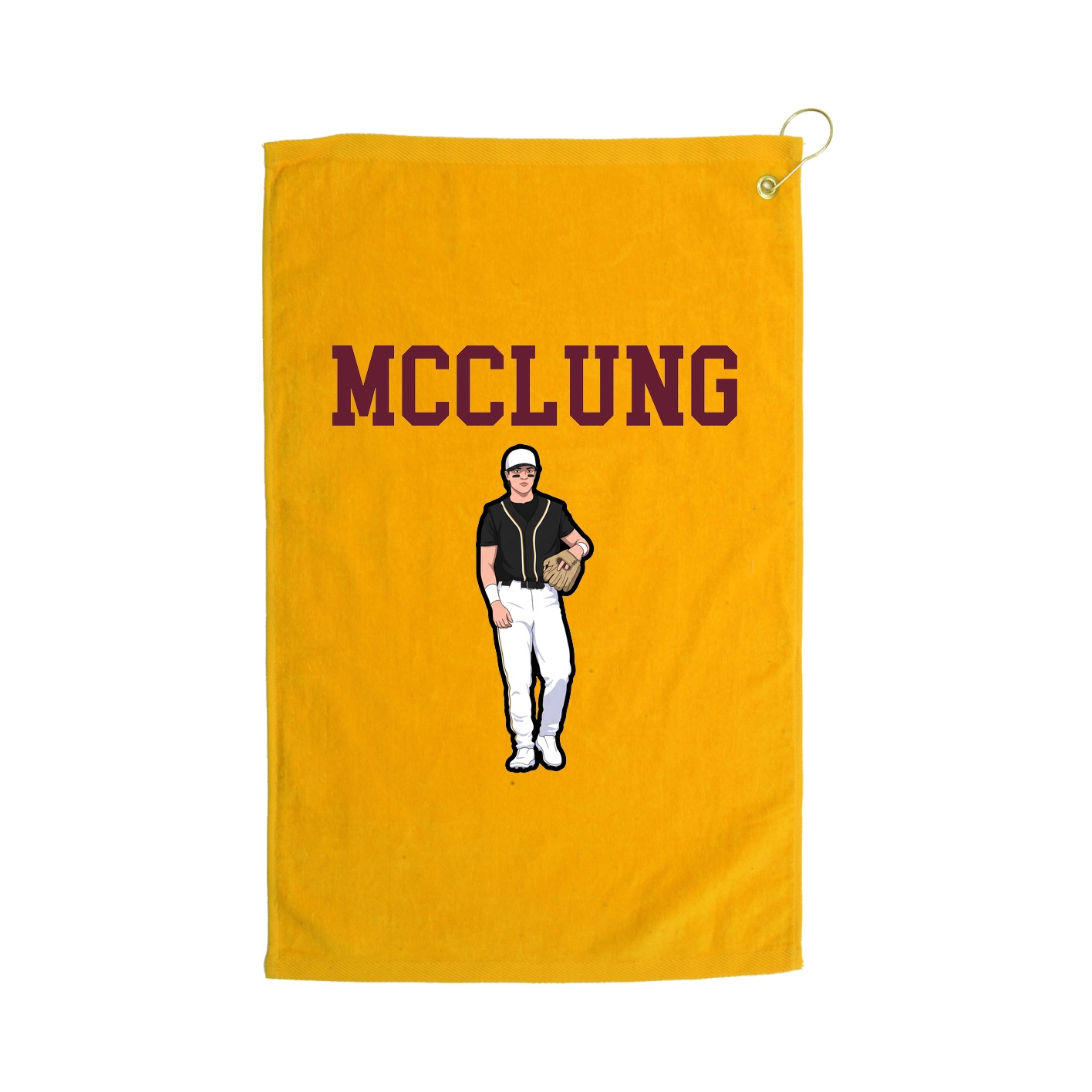 Golf Towel — Shirsey in Gold