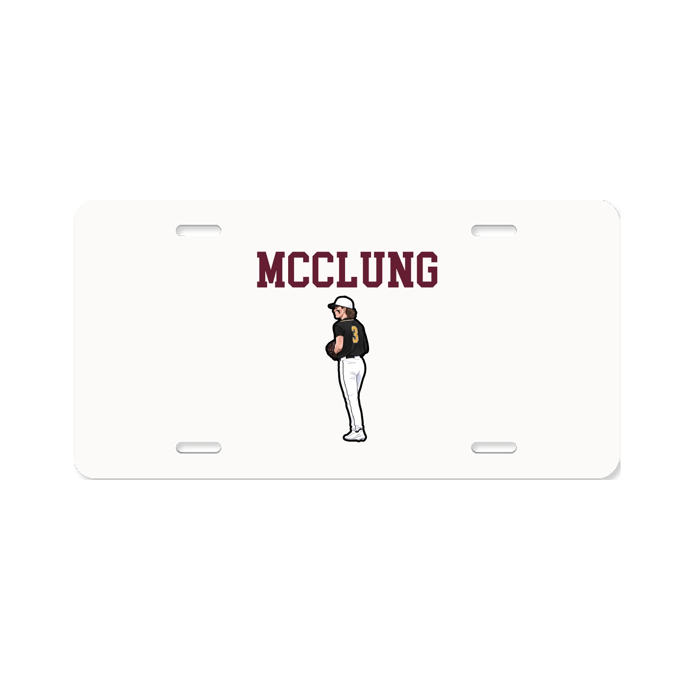License Plate — Shirsey in Classic